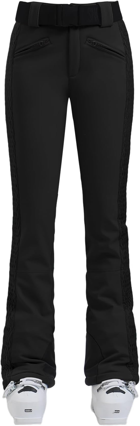 GSOU SNOW Womens Ski Pants Slim Fit Waterproof Insulated Snow Pants Flared Winter Outdoor Hiking ... | Amazon (US)