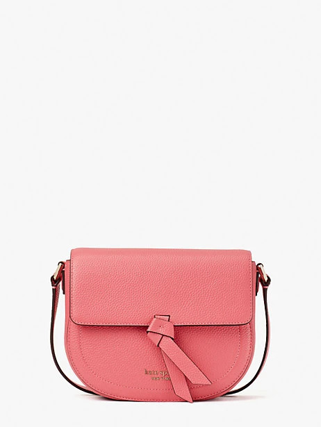 knott medium saddle crossbody | Kate Spade (US)