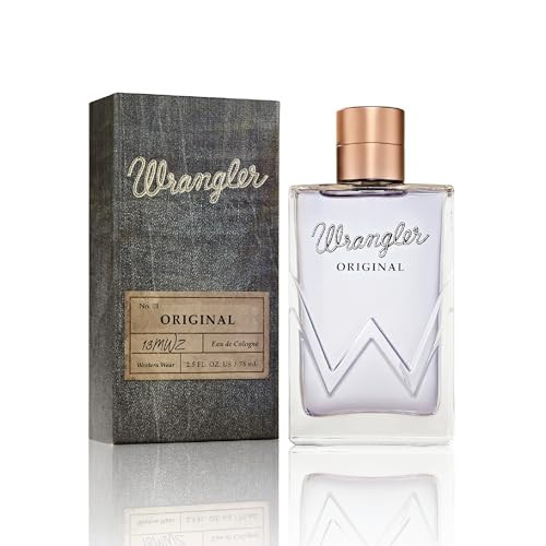 Wrangler Original Cologne For Him by Tru Western, 2.5 fl oz (74 ml) - Aromatic, Citrusy, Earthy | Amazon (US)