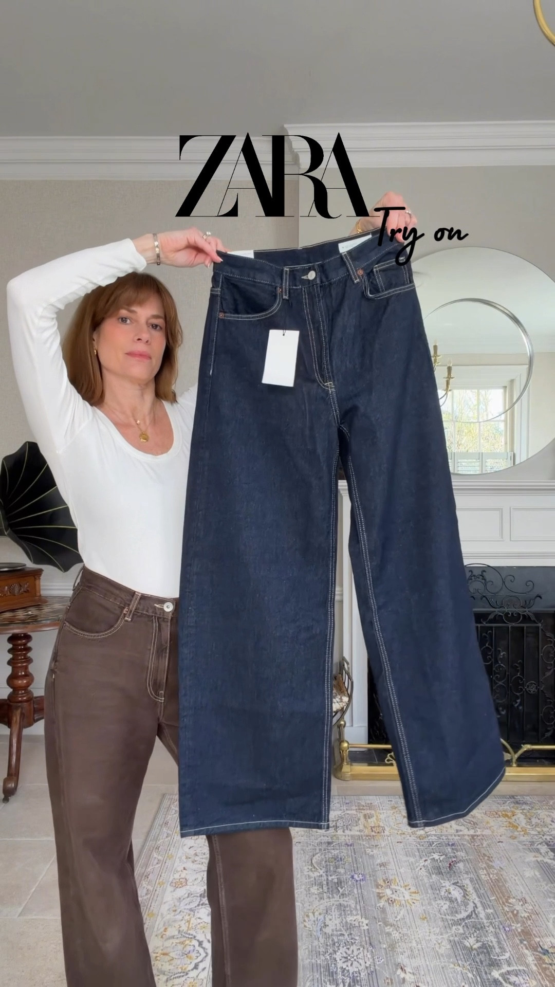 Zara haul and try on
Jeans
Faux leather blazer, trench coat, 

#LTKuk #LTKspring #LTKunboxing