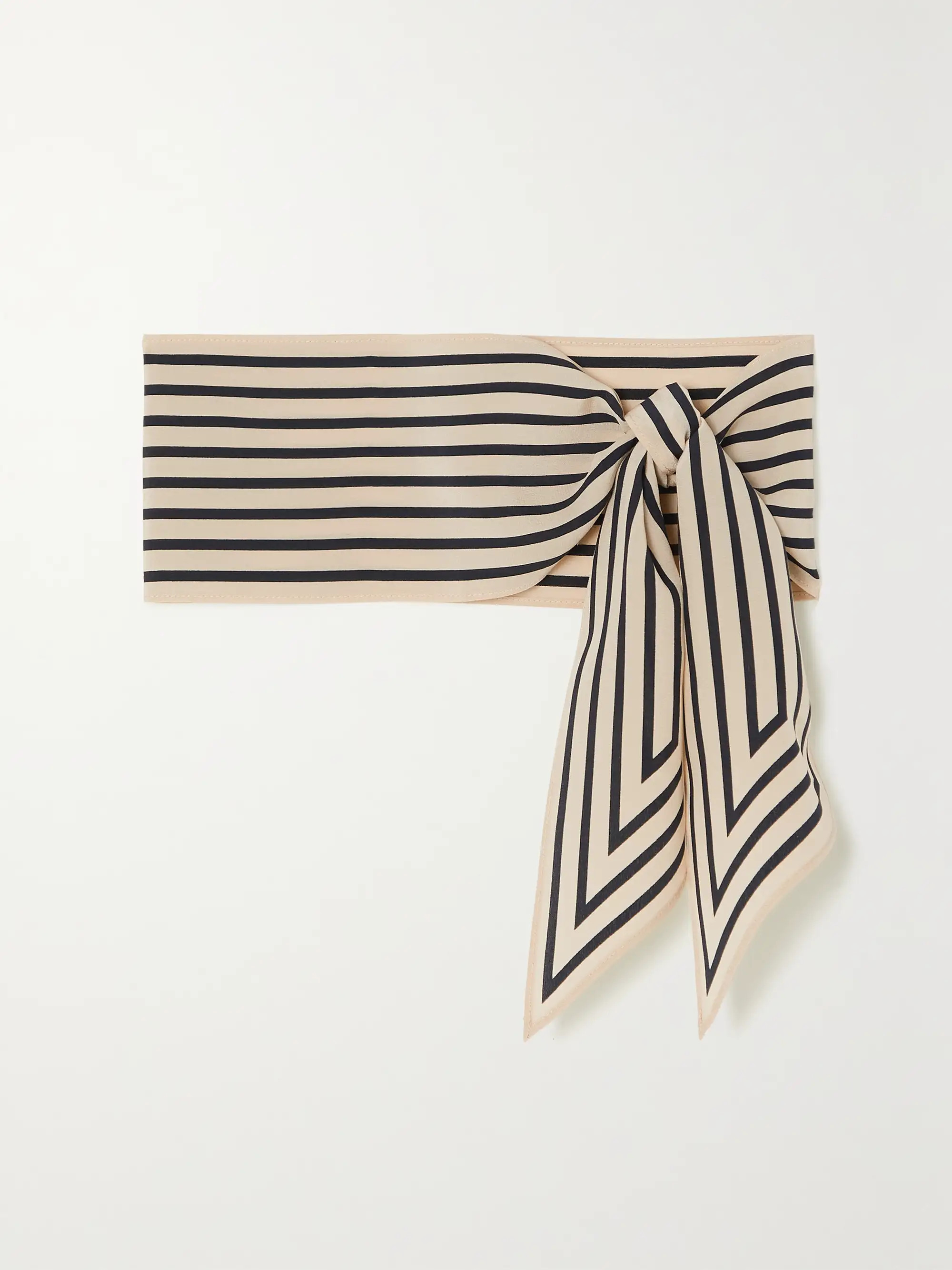 Striped silk scarf | NET-A-PORTER (UK & EU)