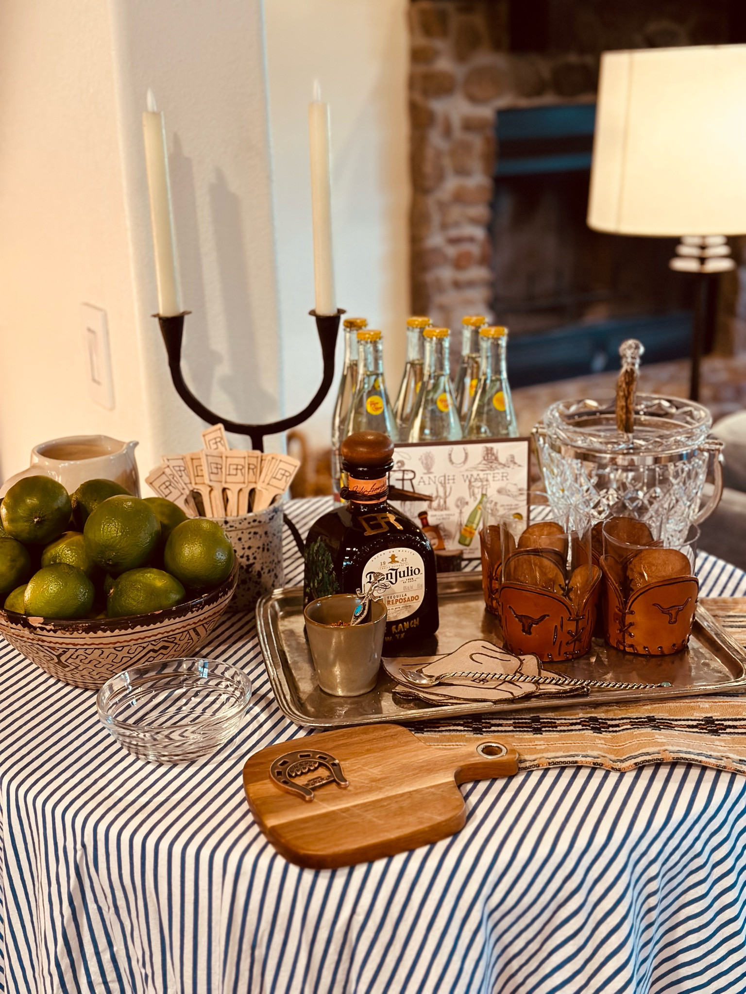 I like to add a drink table at our house when we host dinner parties so it leaves counter space for the food and lets my guests self-serve when I’m not keeping them refilled.
Tagging my go to items you see here.


#LTKHome #LTKParties