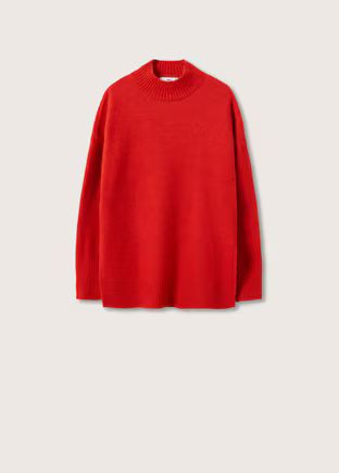 Cut-out knitted sweater | MANGO (US)