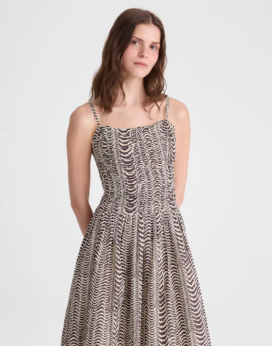 Ruched Midi Dress | Madewell