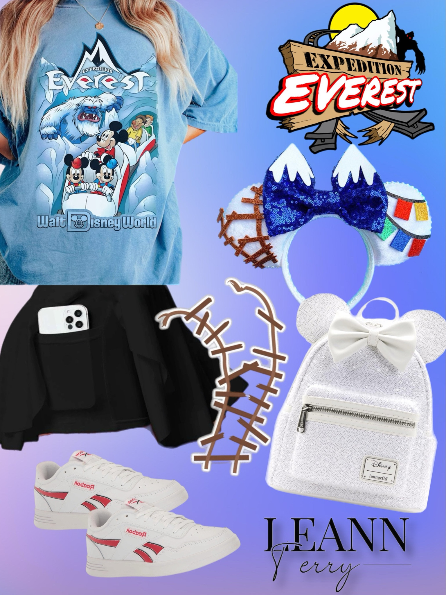 Embracing adventure with my Expedition Everest inspired look! 🏔️❄️ #YetiChic #AdventureStyle #DisneyBounding #AnimalKingdomFashion