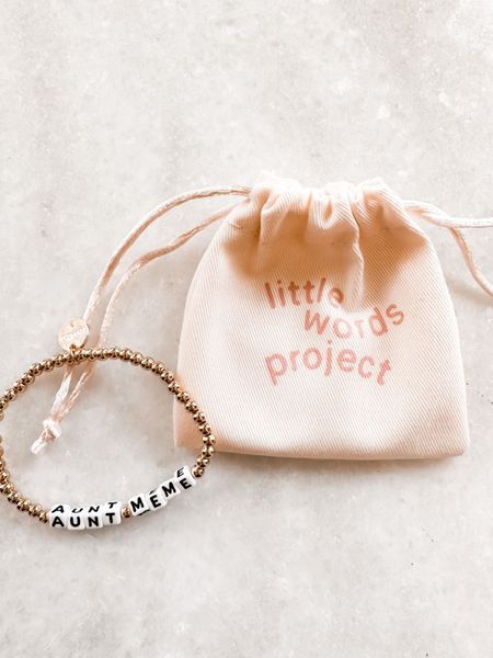 This custom bracelet from Little Words Project would make the perfect Mother’s Day gift! 💕 #mothersday #mothersdaygifts #giftideas 

#LTKstyletip #LTKunder100
