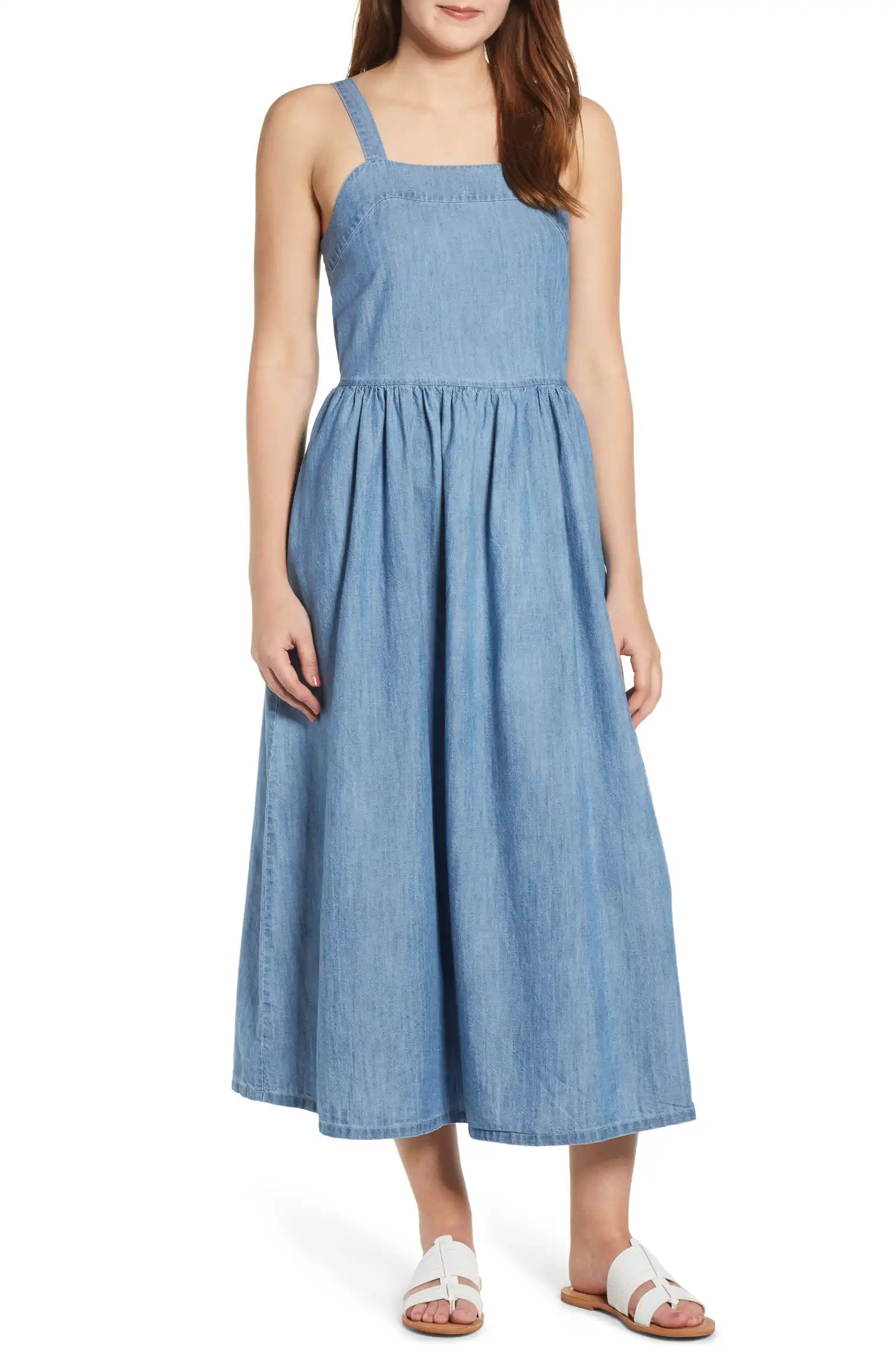 Caslon® Midi Sundress (Regular, Petite & Plus Size) | Nordstrom | Nordstrom