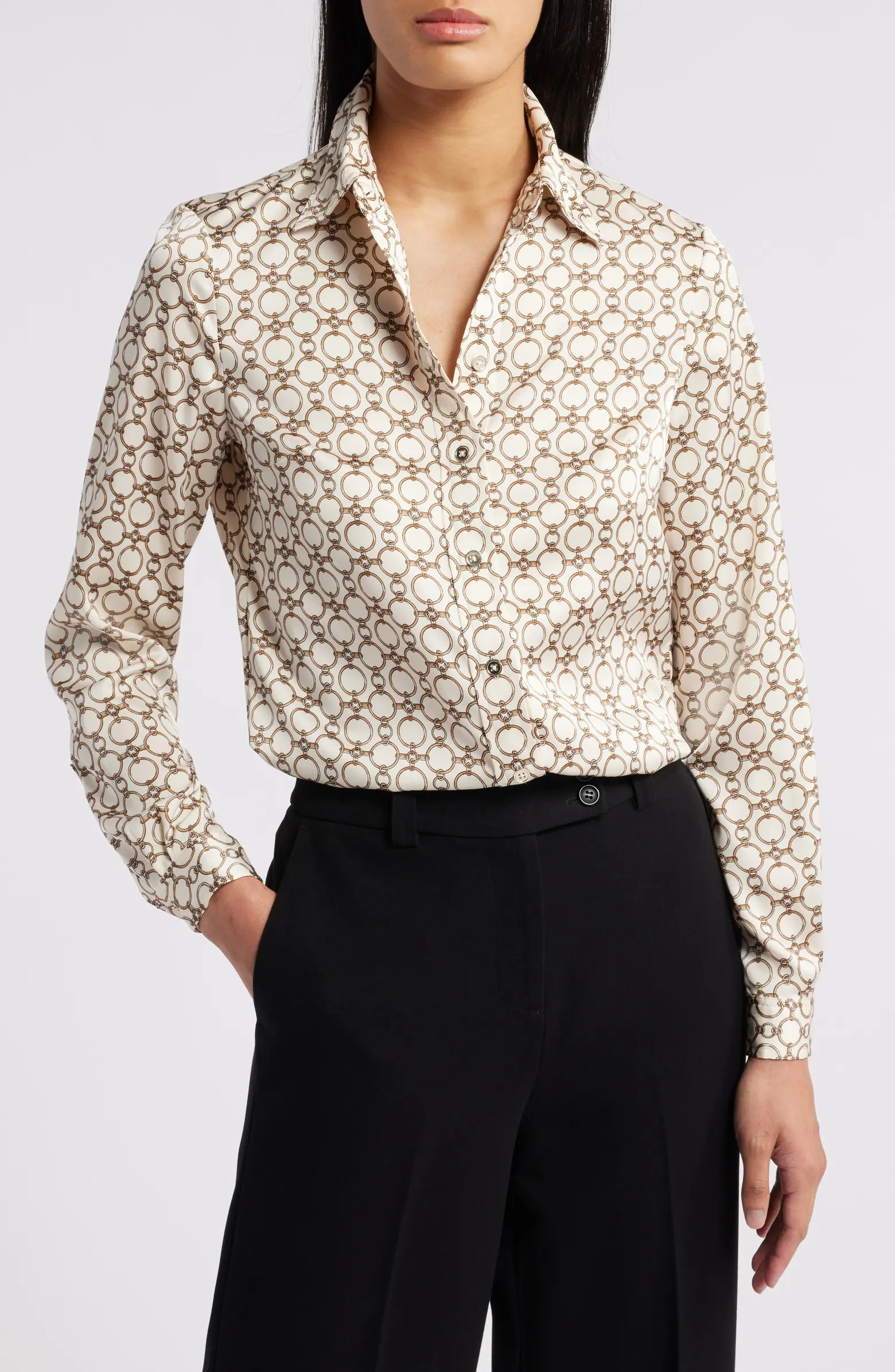 Print Button-Up Shirt | Nordstrom