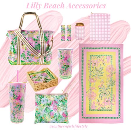 Lilly Pulitzer Swim Accessories! Love!! The Yellow & Pink (dash of green) 😍

Cooler, Koozie, Towel Clips, Bag, Beach Towel, Bag, Napkins, Insulated Tumbler & Tumbler with Straw 

Vacation. Travel. Swim. Beach. Pool  

#LTKSaleAlert #LTKStyleTip #LTKSeasonal