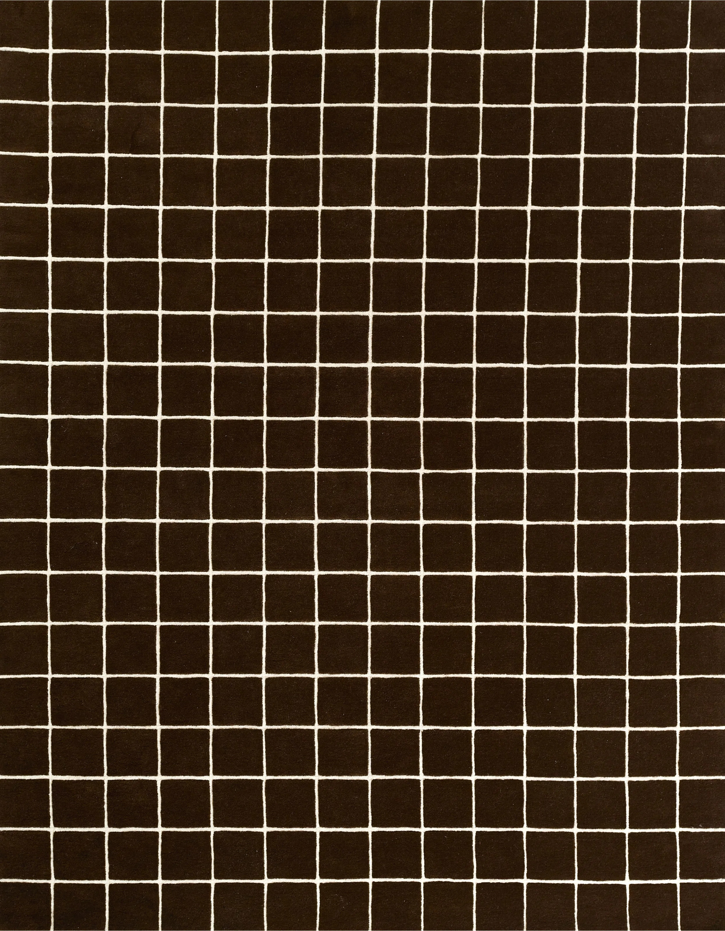 Form Hand Tufted Wool Geometric Brown Area Rug | AllModern