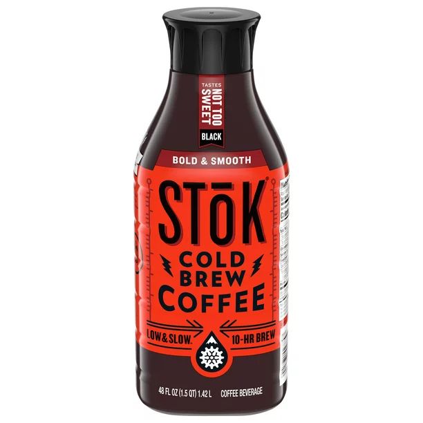 SToK Cold Brew Coffee, Not Too Sweet, 48 Oz. - Walmart.com | Walmart (US)