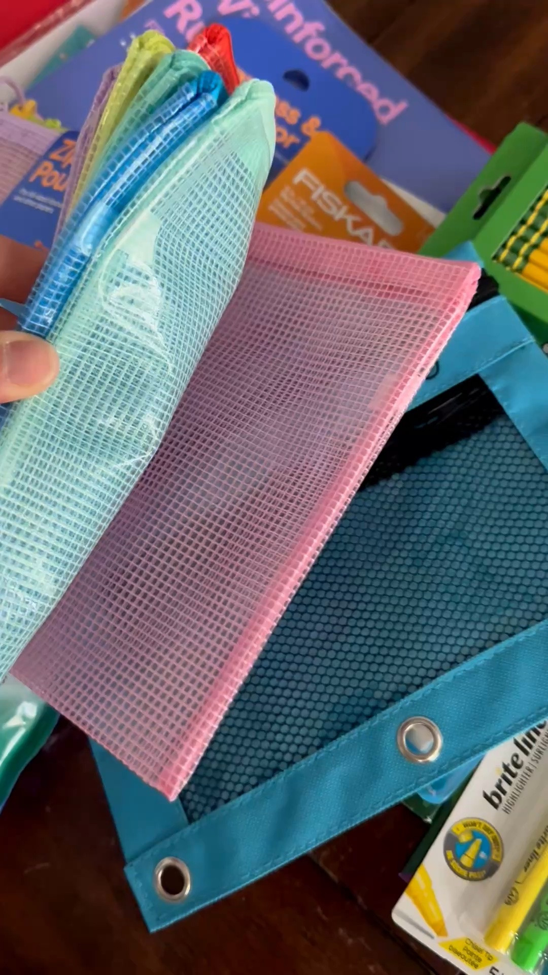 School supply time! This packet of 8 zipper pouches for our kids to out anything in!  Water proof and good to take snacks in for fallsports too!

#LTKSaleAlert #LTKSeasonal #LTKmomlife