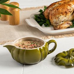 Le Creuset Stoneware Pumpkin Gravy Boat | Williams-Sonoma