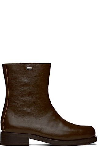 OUR LEGACY - Brown Camion Boots | SSENSE