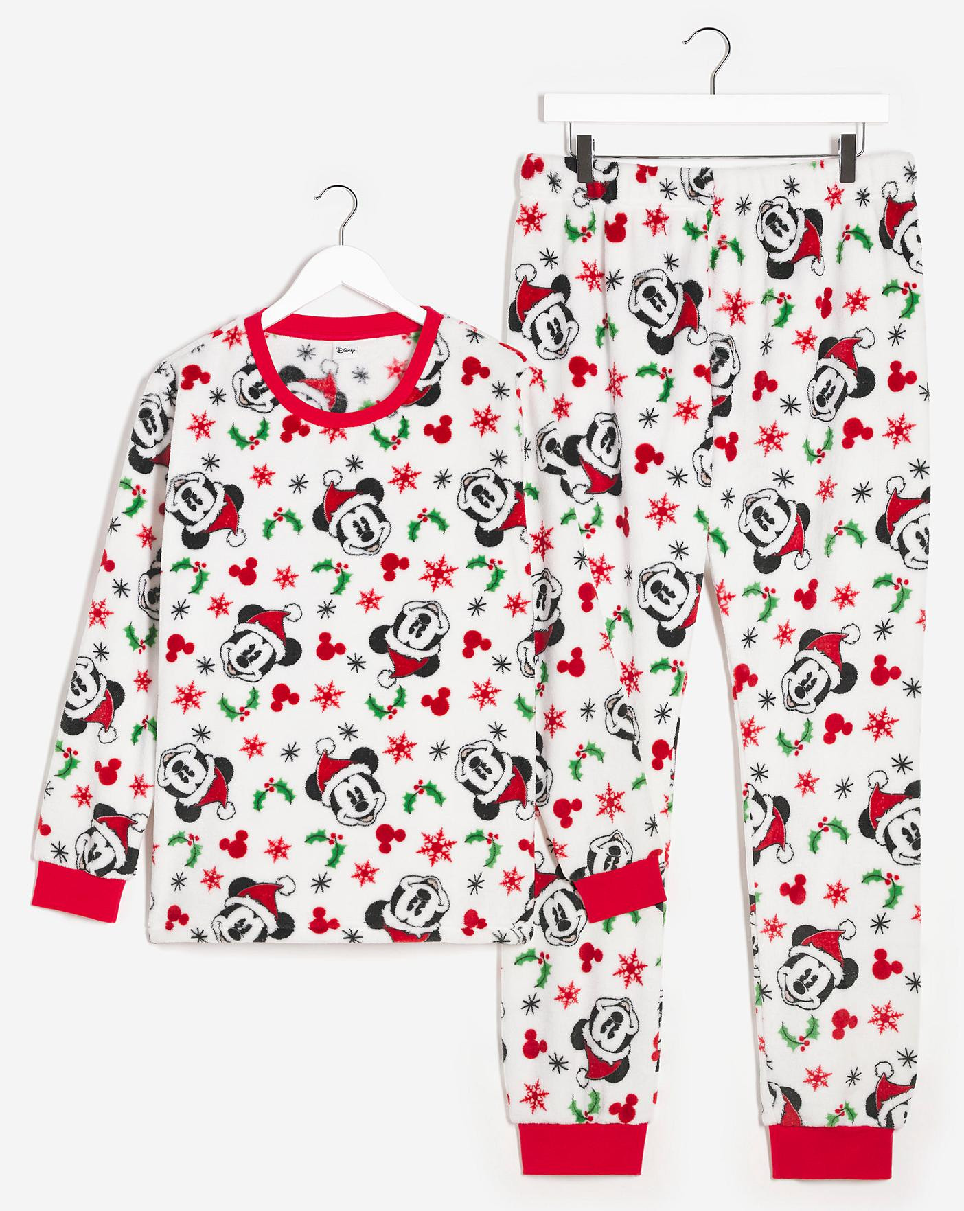 Mickey Mouse Women Family Fleece Pyjama | JD Williams (UK)