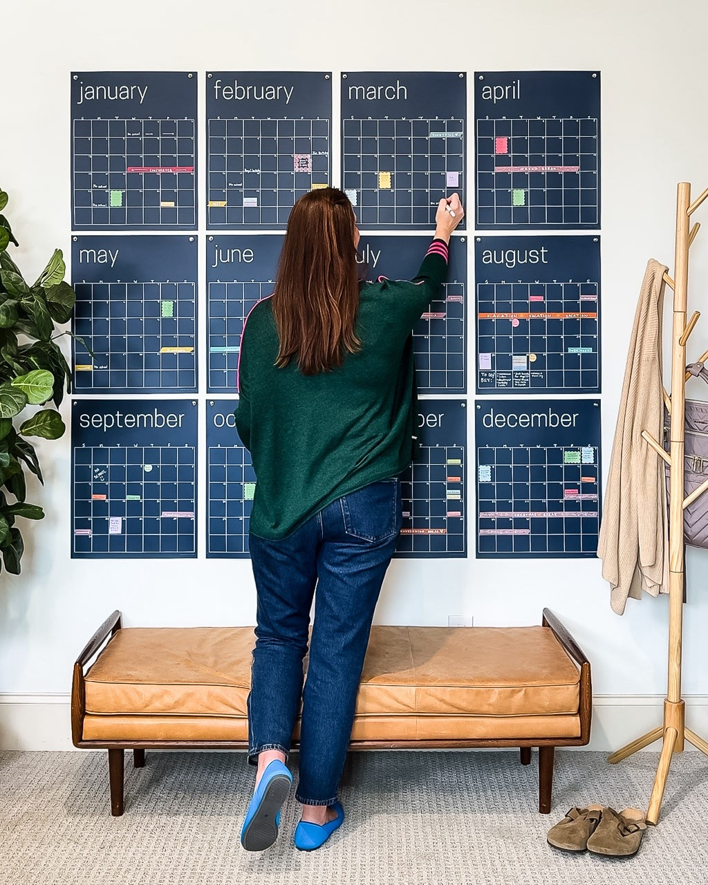 This reusable navy blue wall calendar is finally back in stock! And I’ve linked what I can for you from my outfit. My Rothy’s are old and this color isn’t available anymore, but I’ve linked a similar color. 

#LTKOver40 #LTKHome #LTKMidsize