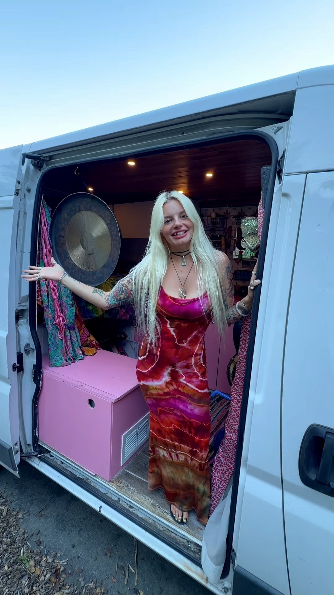 Maximalist van tour #vanlife #maximalism #decor #girly