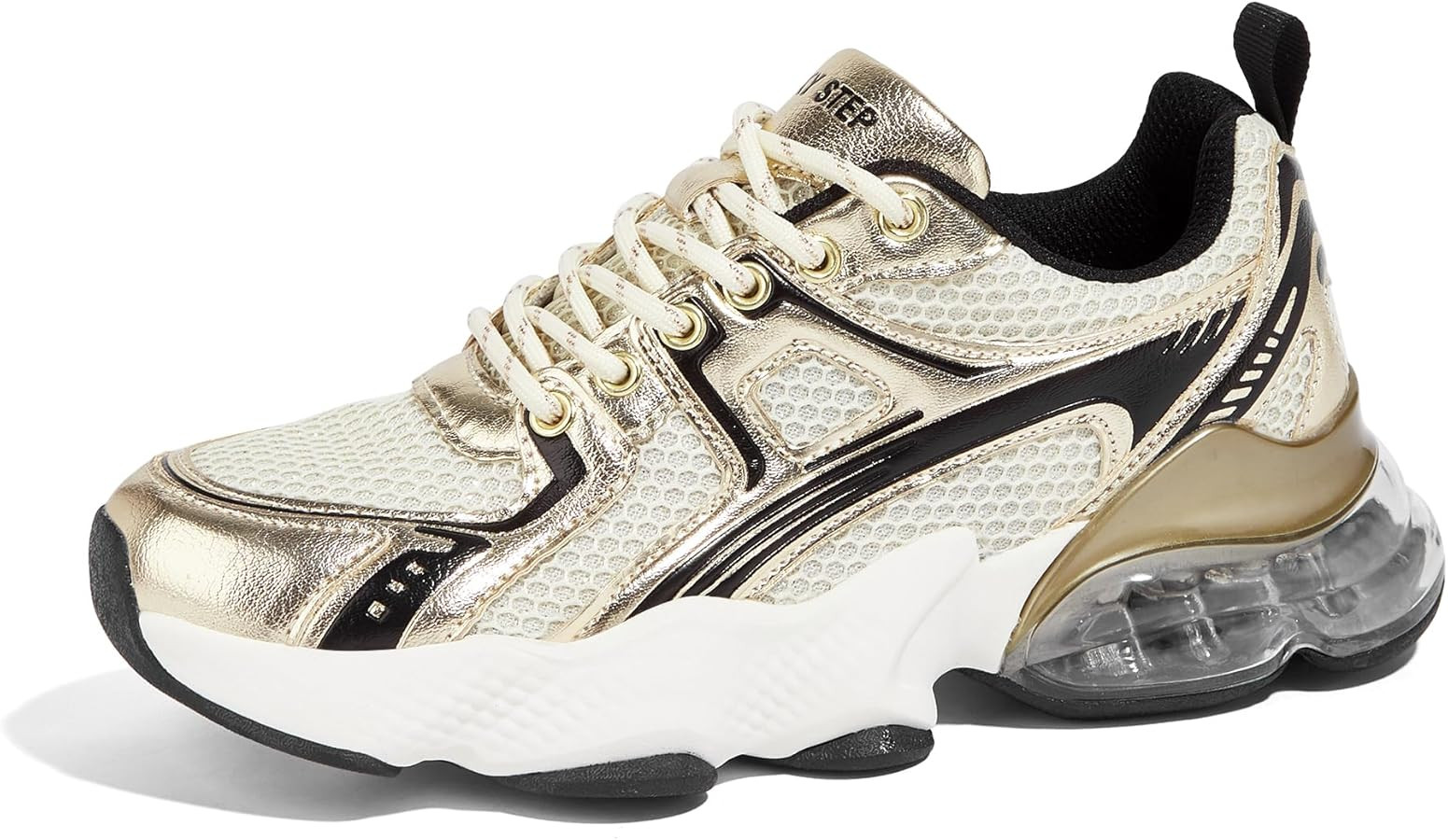 LUCKY STEP Women's Air Cushion Running Shoes Athletic Tennis Sneakers Lightweight Sports Mesh Gym... | Amazon (US)