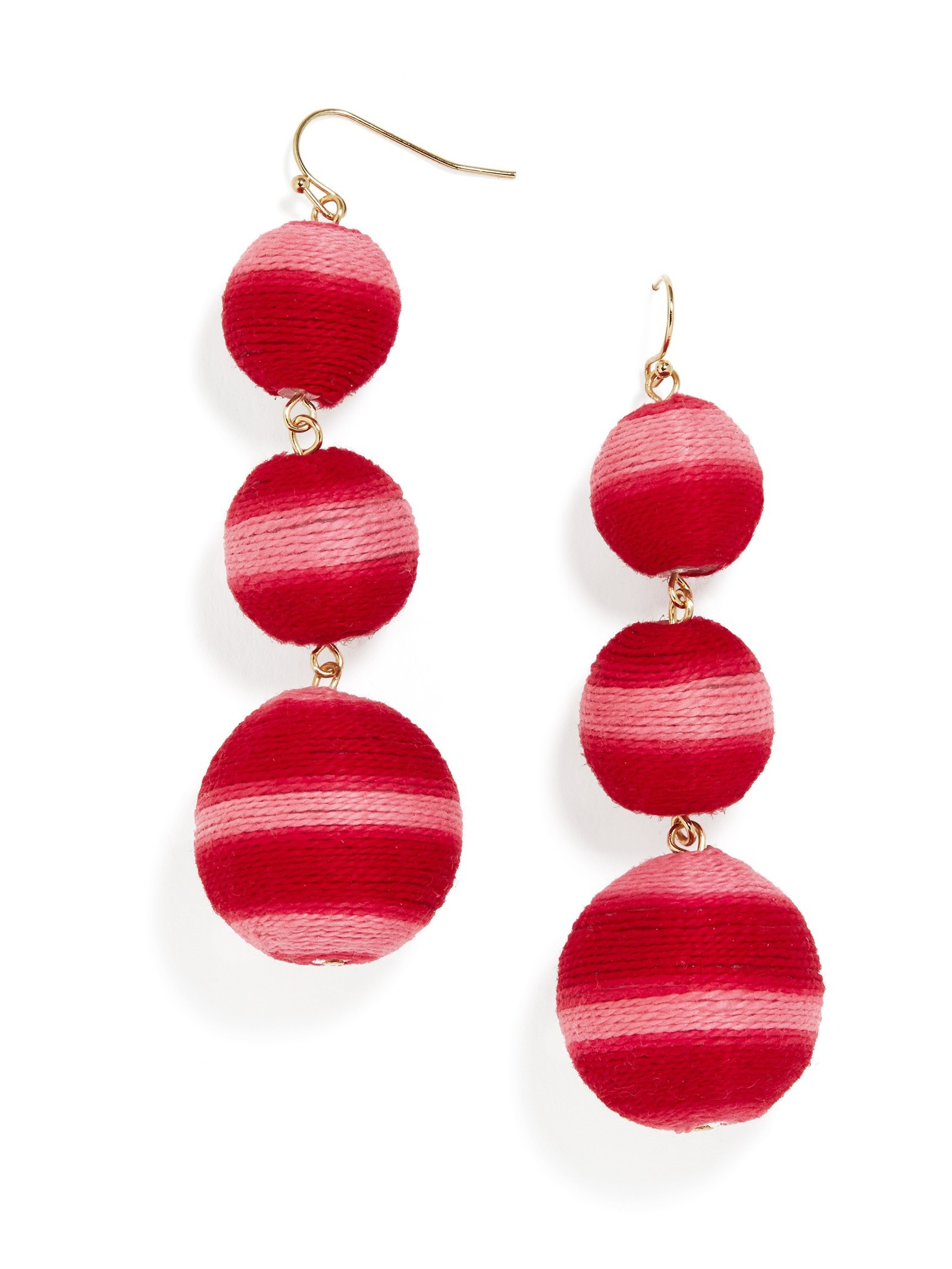 Striped Crispin Ball Drop Earrings | BaubleBar (US)