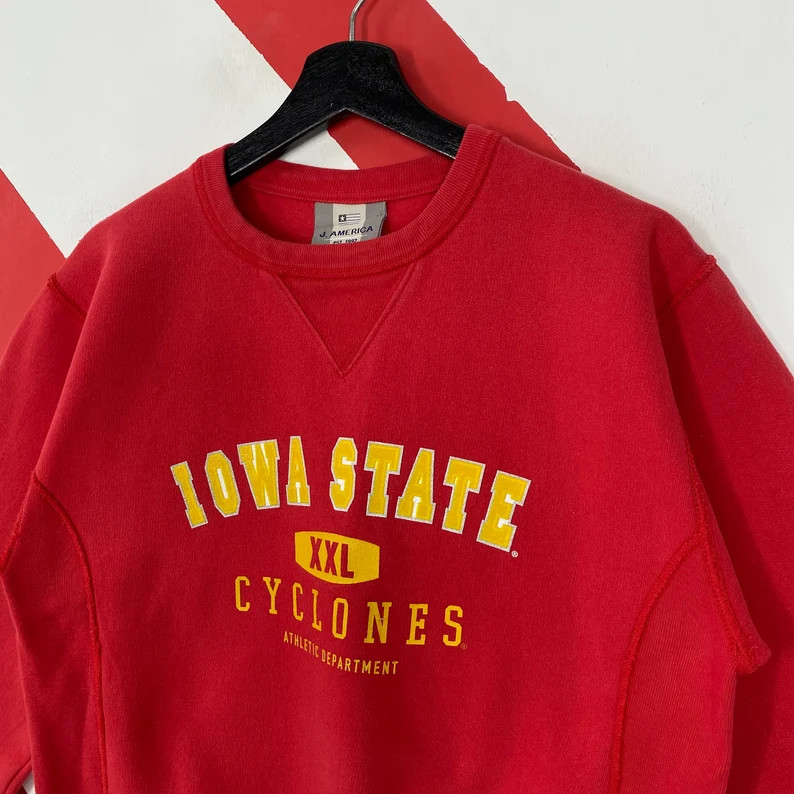 Vintage Iowa State University Sweatshirt Iowa State Crewneck Iowa State Sweater Pullover Iowa Sta... | Etsy (US)