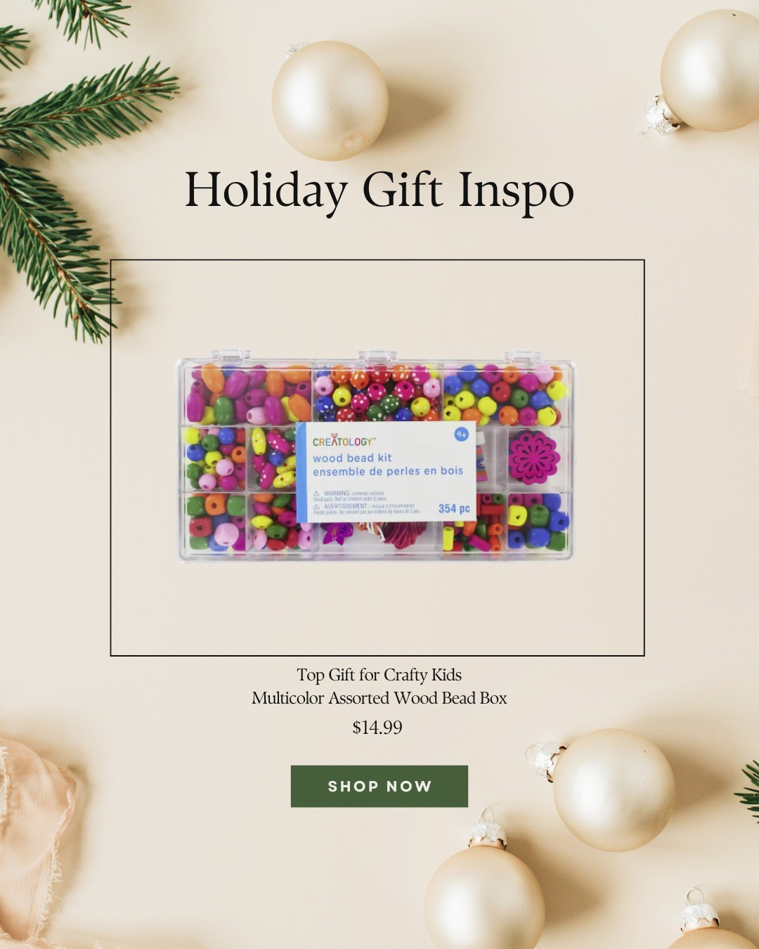 My daughter loves to craft & wooden beads are so much better than plastic. Highly recommend!

#LTKGiftGuide #LTKHoliday #LTKKids