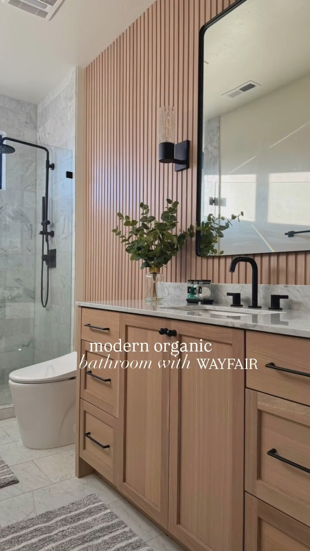 I chose these pieces because they helped me create a modern organic bathroom without overspending. I like that everything, from tile to lighting and plumbing, works together while still staying practical for everyday use.

A lot of these finds are currently marked down during Wayfair’s Presidents’ Day clearance, which makes it a good time to browse if you’re planning a refresh. Linked here for reference. 

 

#LTKHome #LTKU