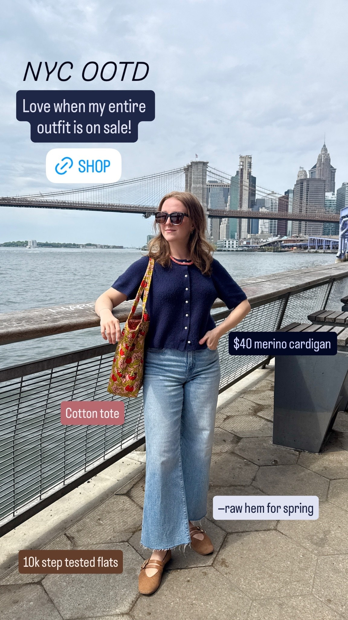 NYC ootd
Xs cardigan on sale code SUITEAF
50% off jeans wearing 25 regular

#LTKSaleAlert #LTKPetite