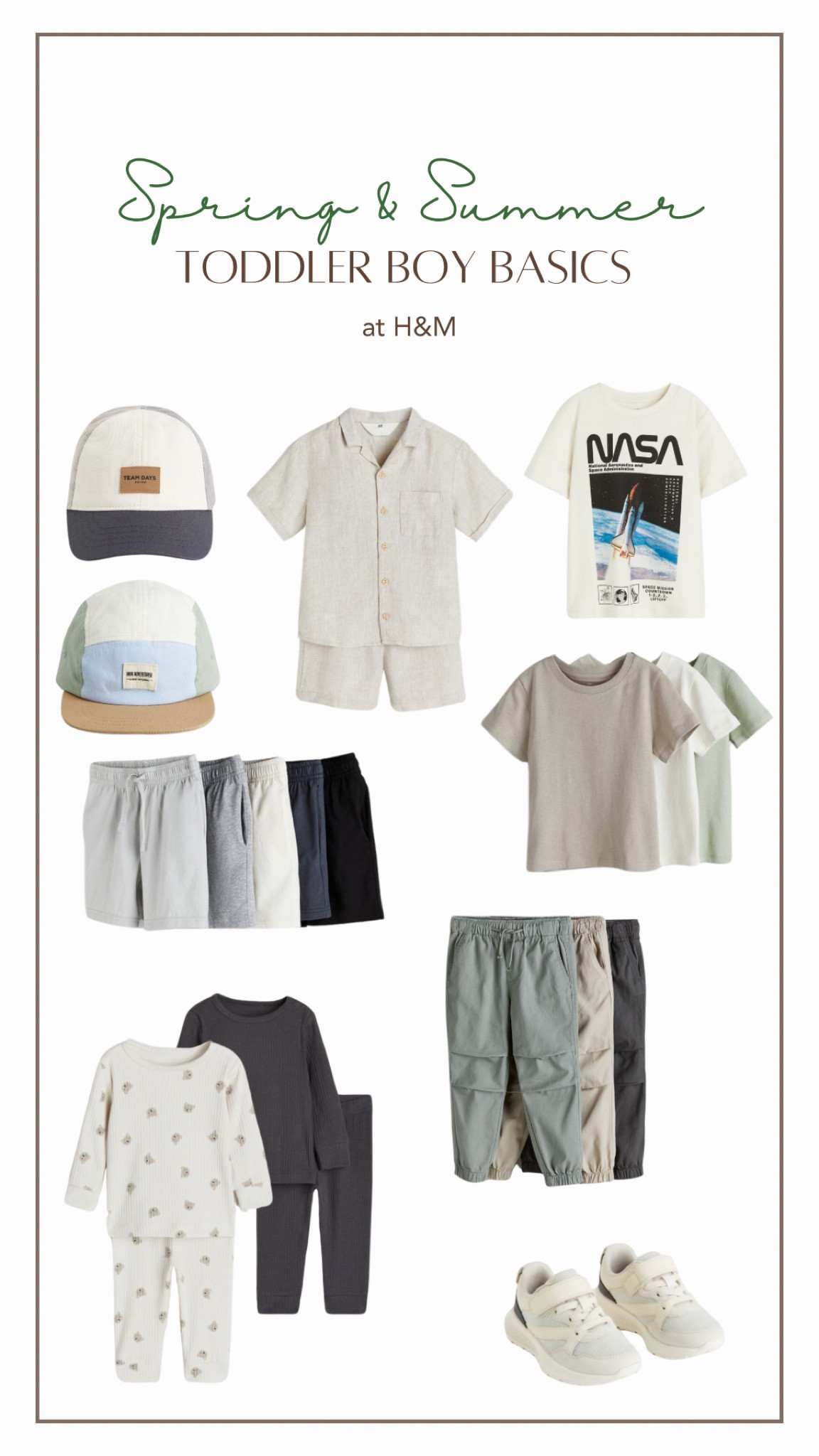 Spring/summer basics from H&M for toddler boys! 

#LTKfamily #LTKSpringSale #LTKkids