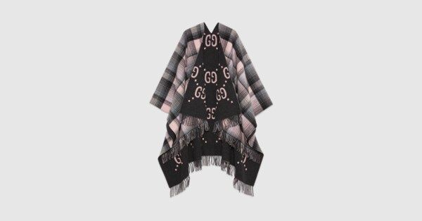 Gucci Reversible GG wool cape | Gucci (US)