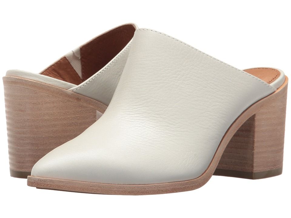 Frye - Flynn Mule (White Soft Full Grain) Women's Clog/Mule Shoes | Zappos