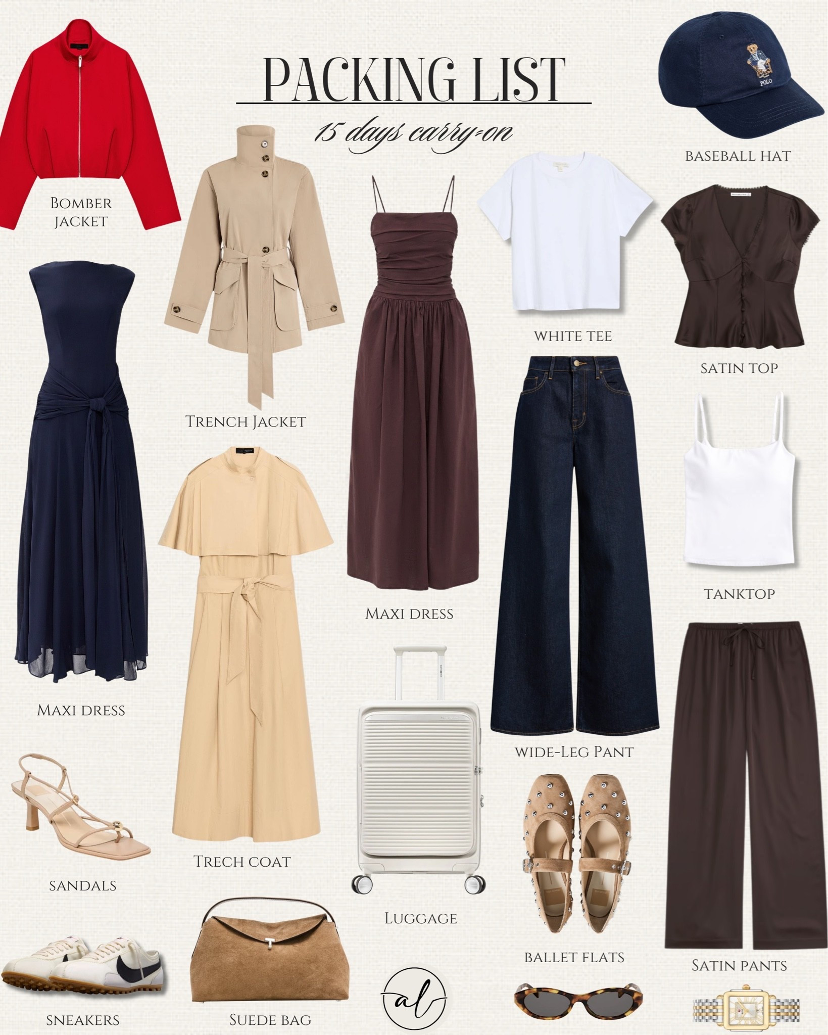 15 days carry on packing list for fall

#LTKU #LTKSeasonal #LTKootd