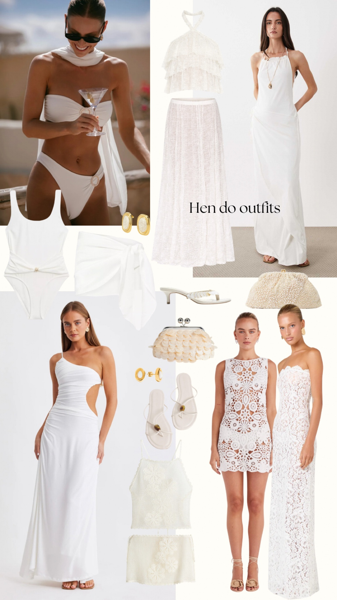 Hen do outfits for the brides to be 💍

Lots of holiday hen outfit inspo! 

#LTKdresses #LTKuk #LTKsummer