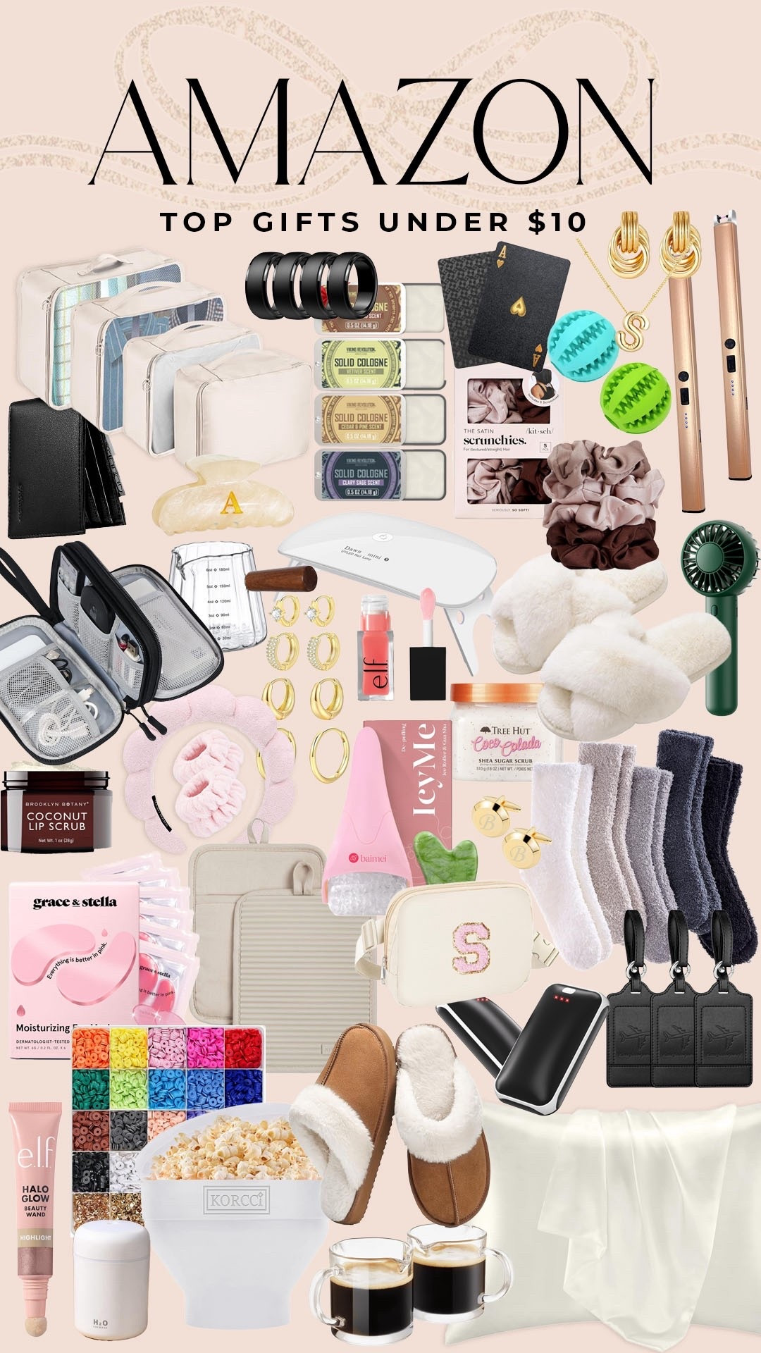 Amazon top gifts for everyone on your list under $10! 

#amazongifts

Amazon gifts. Amazon holiday gift guide. Gifts under $10. Gifts for everyone under $10  

#LTKSeasonal #LTKGiftGuide #LTKFindsUnder50