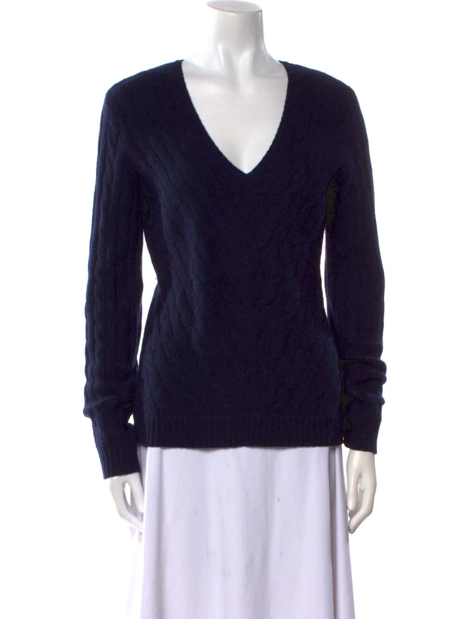 Cashmere V-Neck Sweater | The RealReal