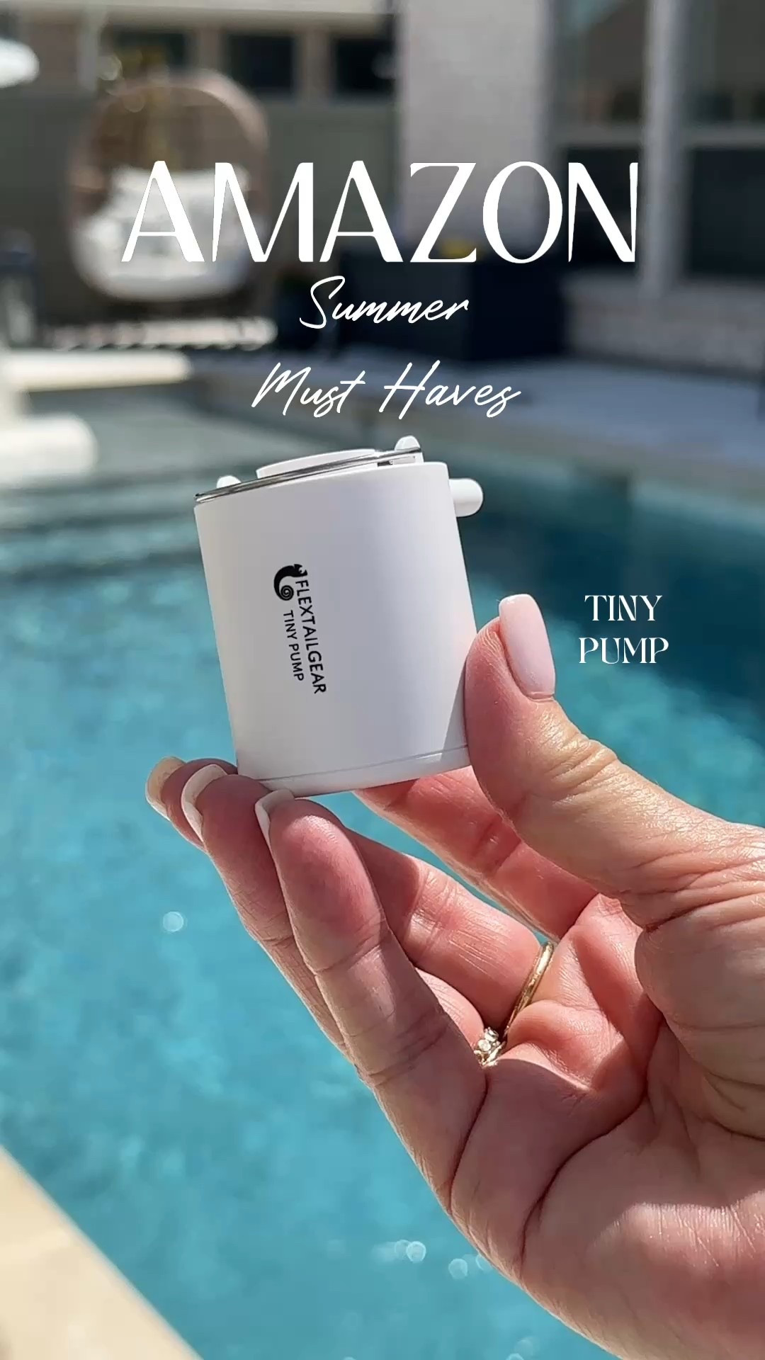 This little tiny pump is the best gadget for all your summer inflatables! It’s so small you can even take it with you on vacation! I’m obsessed with the solar inflatable balls for the pool! I love the sparkle they bring to the yard! 

#LTKFindsUnder50 #LTKSwim #LTKHome