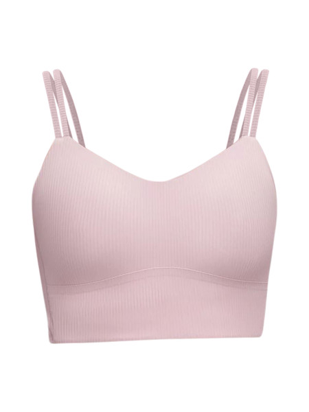 Like a Cloud Ribbed Longline Bra *Light Support, B/C Cup | Women's Bras | lululemon | Lululemon (US)