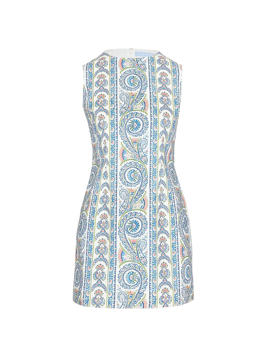 Women's The Viola Dress - Blue Corsica Paisley - Size XXL | Saks Fifth Avenue