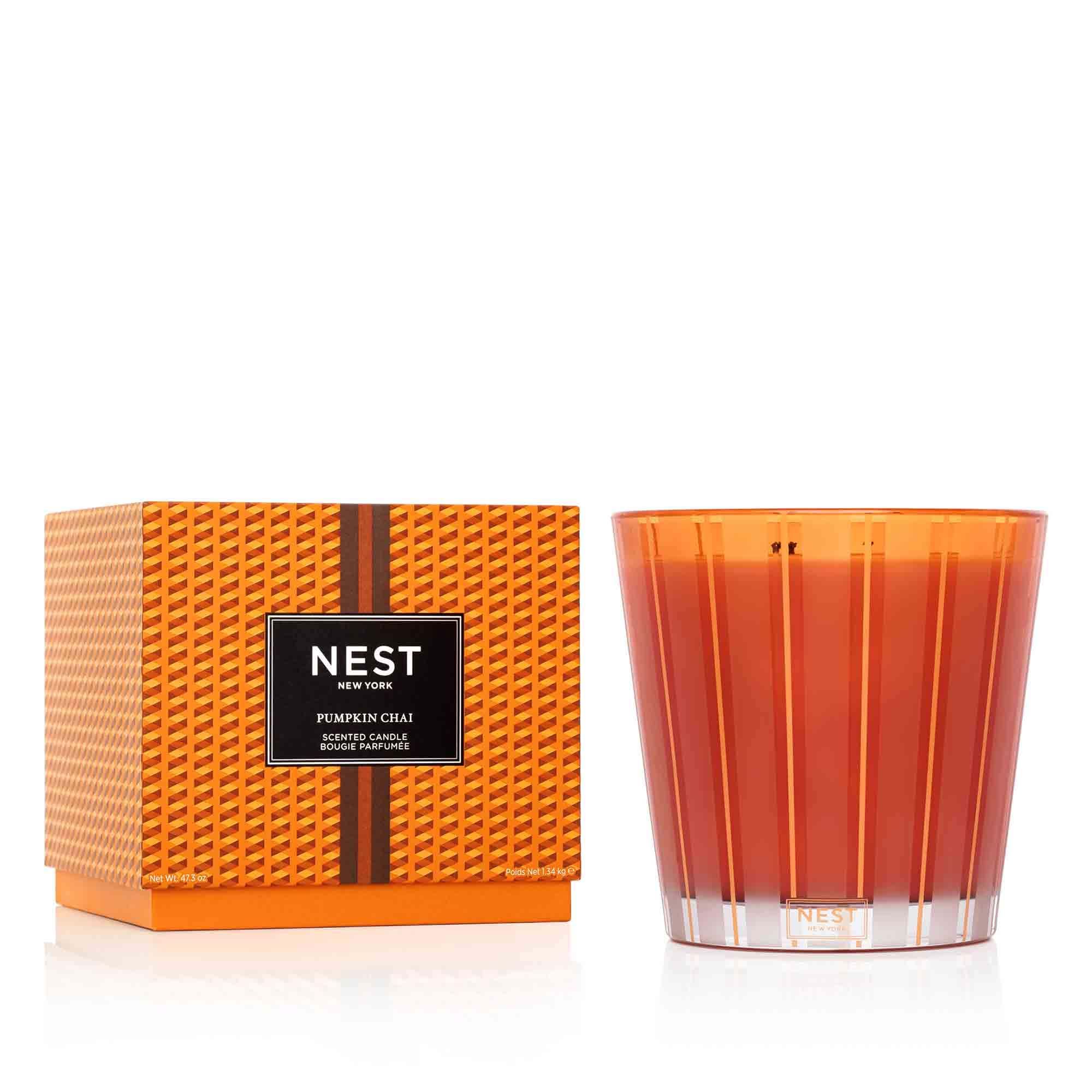 Pumpkin Chai 3-Wick Candle | NEST Fragrances