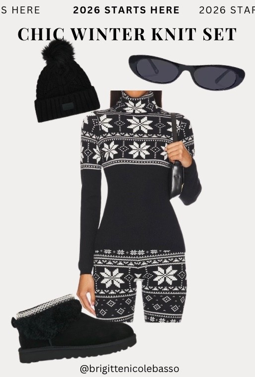 The chicest way to do cozy 🤍 This fitted winter knit set is both flattering and effortless — perfect for cold days when you want to look put together without trying too hard. I love the monochrome pattern paired with sleek accessories for an elevated winter outfit that feels timeless, cozy, and polished.
    •    winter knit set
    •    cozy winter outfit
    •    chic winter outfit
    •    matching knit set
    •    elevated winter outfit
    •    monochrome winter look
    •    fitted knit top
    •    winter lounge set
    •    cold weather outfit



#LTKootd