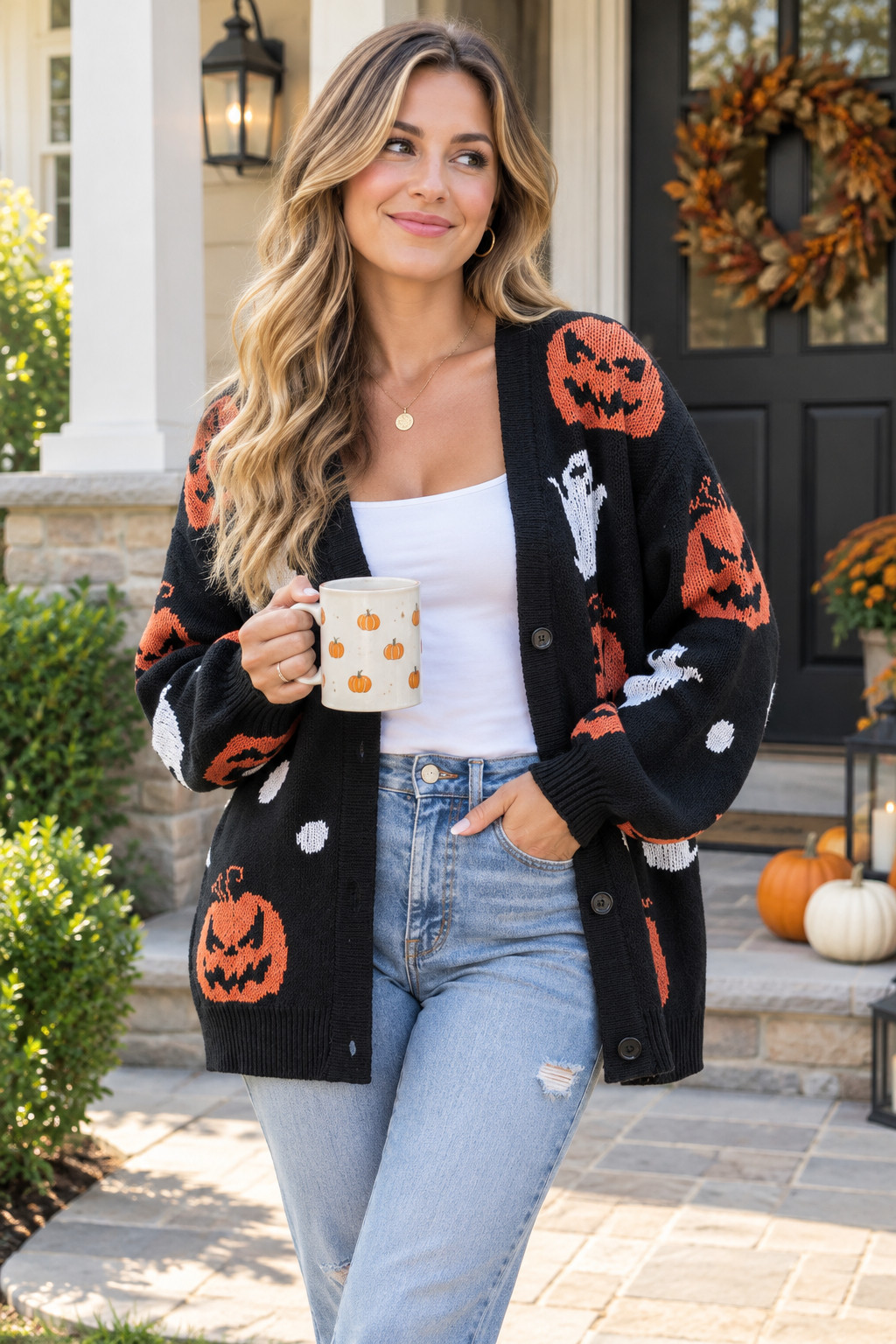Obsessed with these Amazon Halloween cardigan finds 🎃🖤 They’re such an easy way to make a basic fall outfit feel festive without going full costume. Just throw one on with jeans, a simple tank, sneakers or boots and you’ve got the cutest casual Halloween look for coffee runs, pumpkin patch days, school events or cozy nights at home. I love all the little ghosts, pumpkins and spooky prints—so fun for October but still super wearable! 👻✨
#AmazonFinds #AmazonFashion #HalloweenCardigan #HalloweenSweater #HalloweenOutfit #HalloweenFashion #SpookySeason #SpookyStyle #CuteHalloweenOutfit #FallFashion #FallOutfitIdeas #AmazonFallFashion #AmazonHalloweenFinds #HalloweenStyle #PumpkinSeason #GhostCardigan #PumpkinCardigan #CozyFallStyle #OctoberOutfits #CasualFallOutfit #FallWardrobe #HalloweenClothes #SpookyCute #AmazonMustHaves #FallCardigan 

 #LTKSeasonal #LTKU #LTKSaleAlert