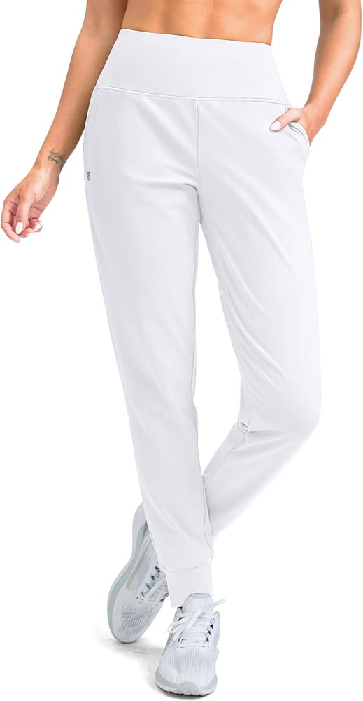 G Gradual Women's Fleece Lined Joggers High Waisted Water Resistant Thermal Hiking Pants Cold Wea... | Amazon (US)