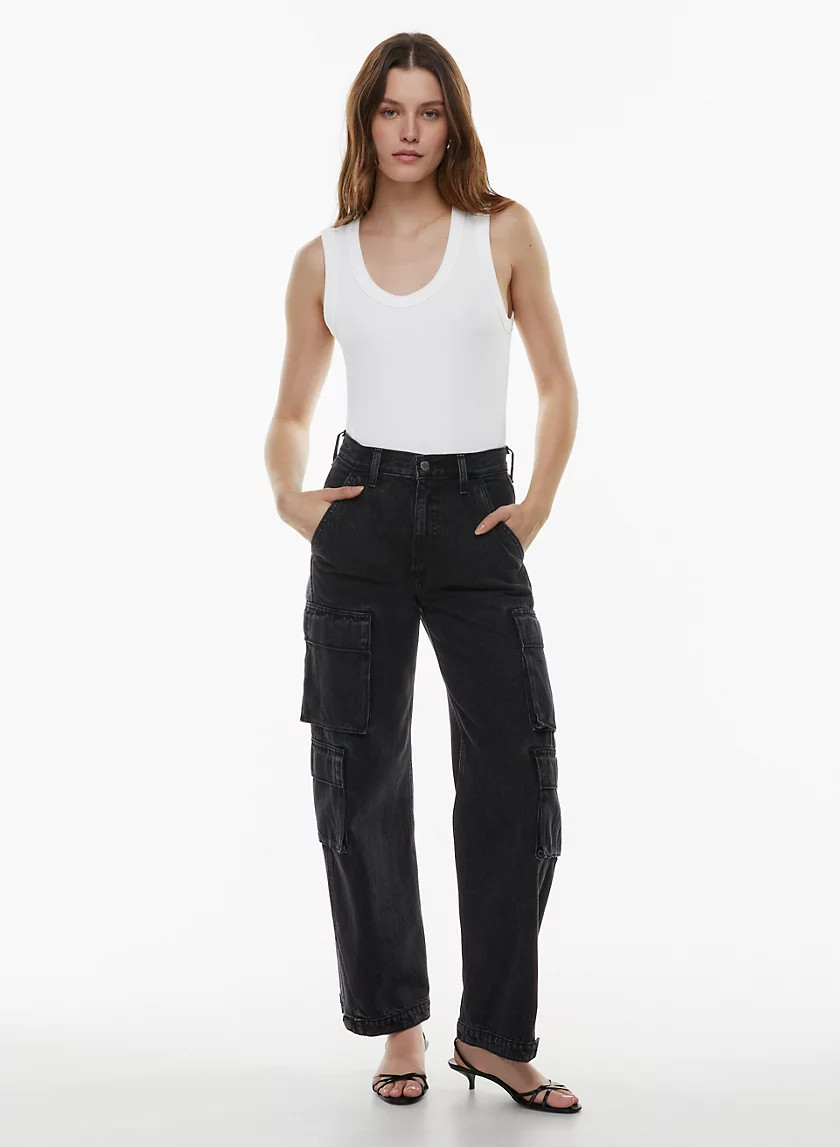 THE '90S MILLIE HI-RISE CARGO JEAN | Aritzia