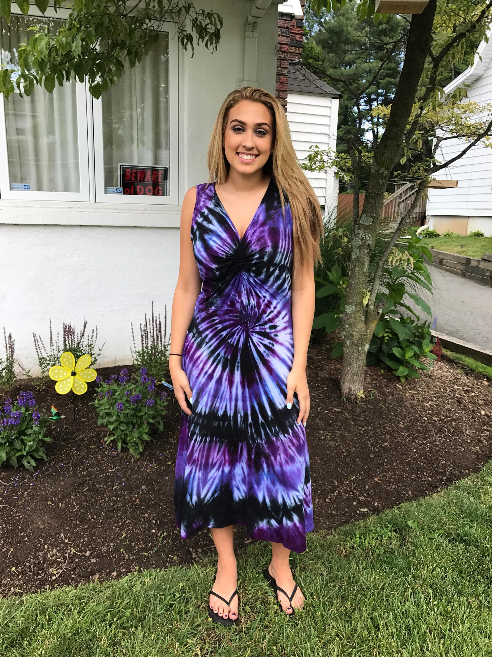 Tie dye dress, festival dress, women's summer dress, women's hippie clothing, midi dress, summer ... | Etsy (Global)