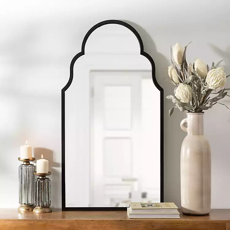 Maria Metal Black Arch Wall Mirror Curated On LTK