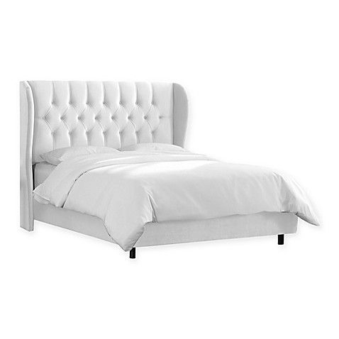 Sydney Tufted Wingback Bed | Bed Bath & Beyond