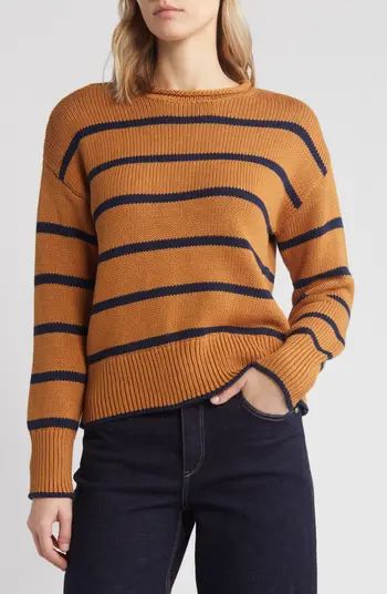 Caslon® Easy Pima Cotton Roll Neck Sweater | Nordstrom | Nordstrom