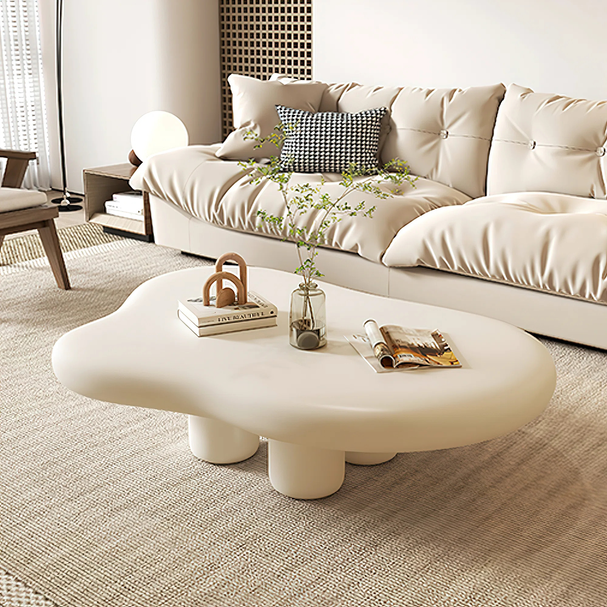 Brayden Studio® Allrich 48.4" Cloud Coffee Table & Reviews | Wayfair | Wayfair North America
