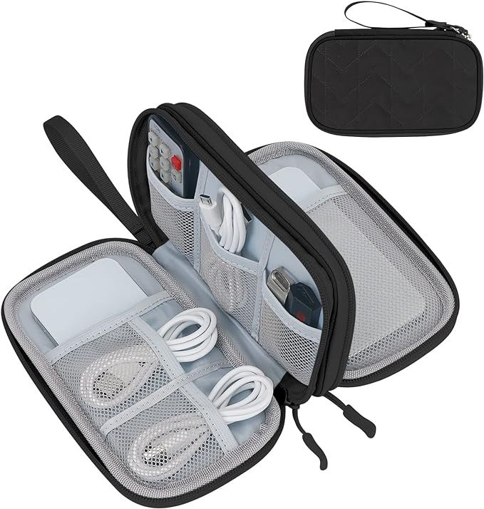 FYY Electronic Organizer, Travel Cable Organizer Bag Pouch Electronic Accessories Carry Case Port... | Amazon (US)