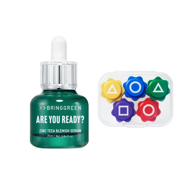 BRING GREEN - Zinc Teca Blemish Serum Set Squid Game Edition | YesStyle Global