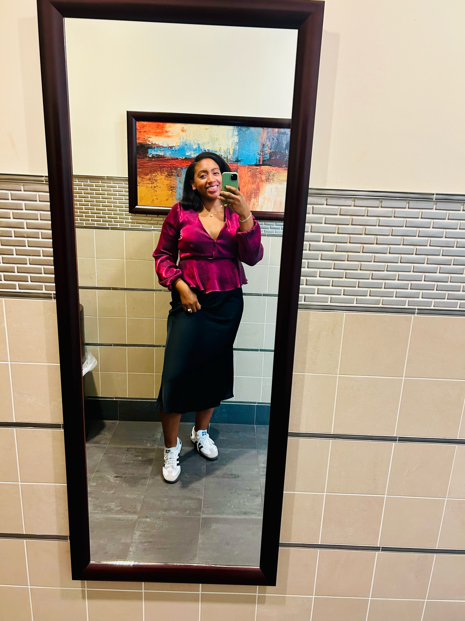 Another corporate casual office look. Loving wine red color lately. Details linked here! 

#LTKxPrimeDay #LTKWorkwear #LTKShoeCrush
